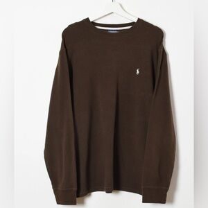POLO RALPH LAUREN LONG SLEEVE SWEATSHIRT.